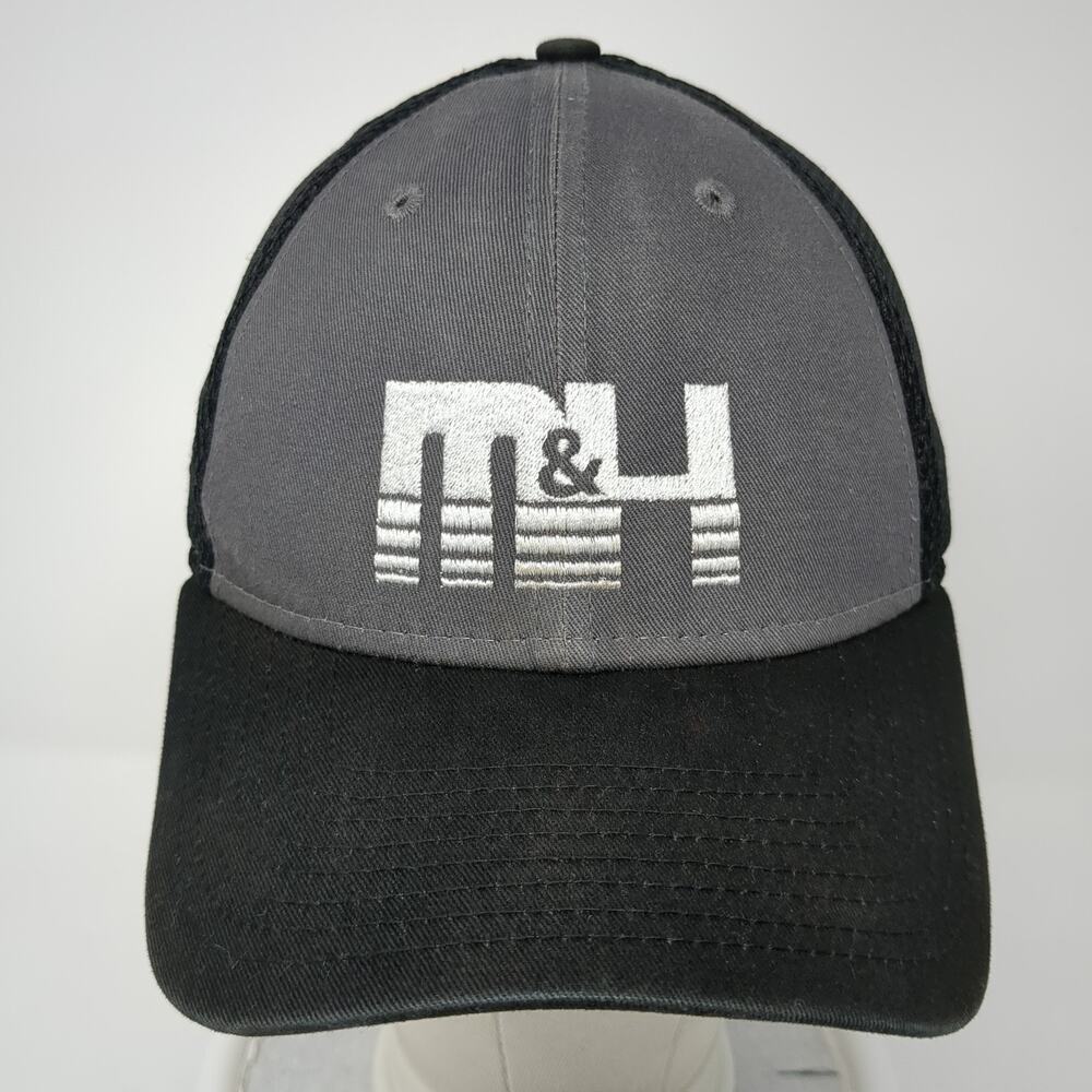 M&H Musselman & Hall Contractors 2018 Snapback Cap Black One Size 9Forty New Era - Picture 2 of 10